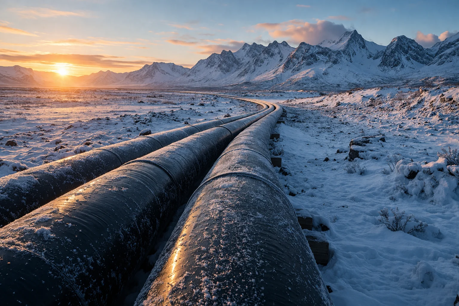 HDPE Pipe Performance in Canadian Permafrost Zones
