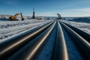 hdpe-pipe-alberta-oil-sands-winter