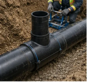 hdpe-flange-adapter-valve-connection
